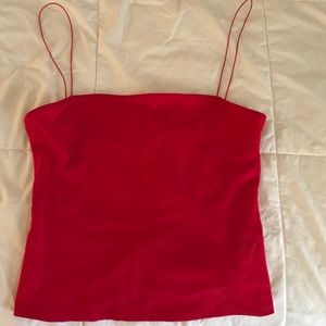 Free people straight neck tank